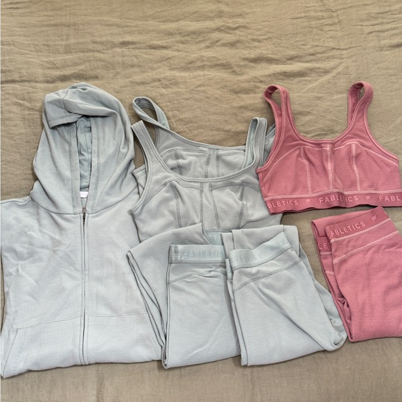 Fabletics Waffle Knit Set - Picture 2 of 3